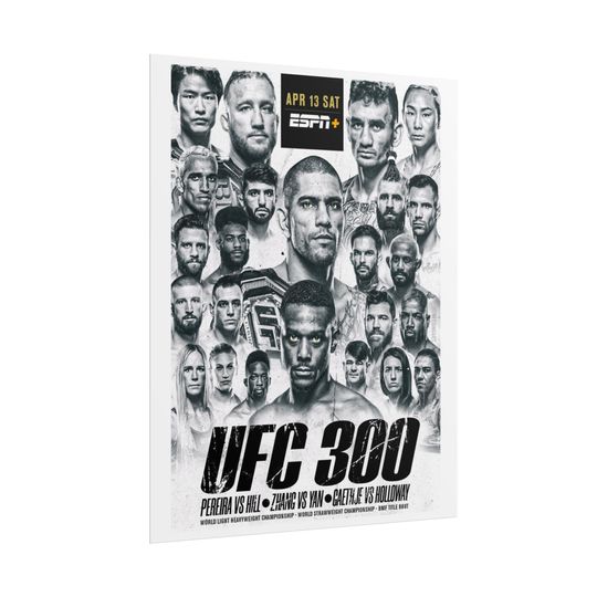 UFC 300 Poster
