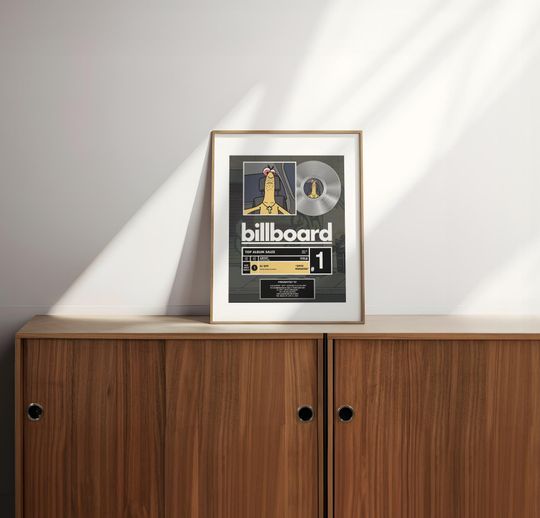 Smiling Friends DJ SPIT Platinum Record Poster