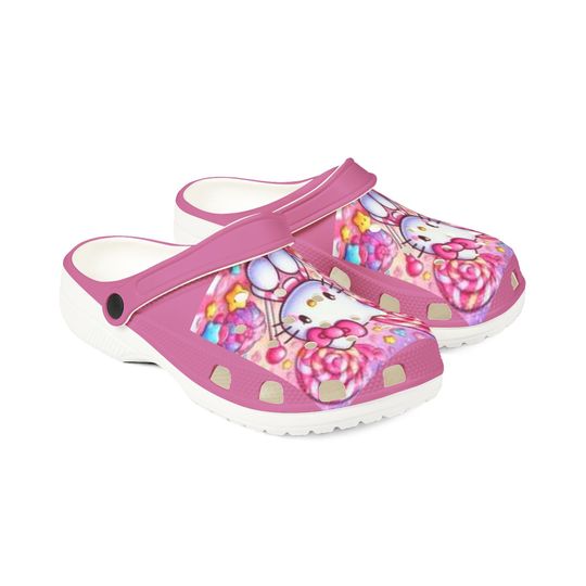 HELLO KITTY pink Clogs