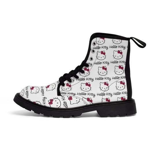 HELLO KITTY Women's Canvas Boots