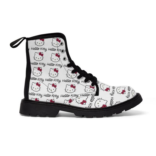 HELLO KITTY Women's Canvas Boots