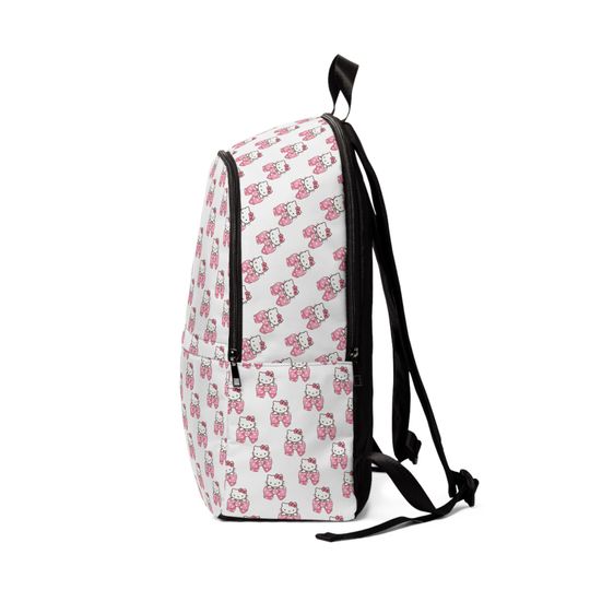 HELLO KITTY Unisex Fabric Backpack