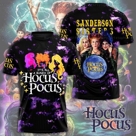 Hocus Pocus Shirts, Disney Halloween Hocus Pocus