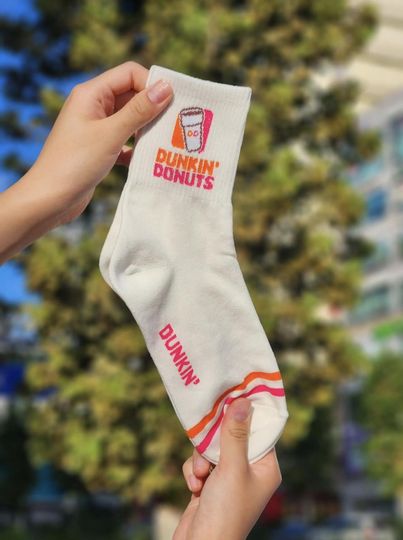 Cute Dunkin Donuts Socks