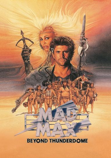 Mad Max Beyond Thunderdome (1985) Minimal Movie Poster