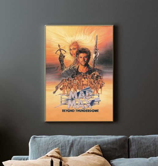 Mad Max Beyond Thunderdome (1985) Minimal Movie Poster
