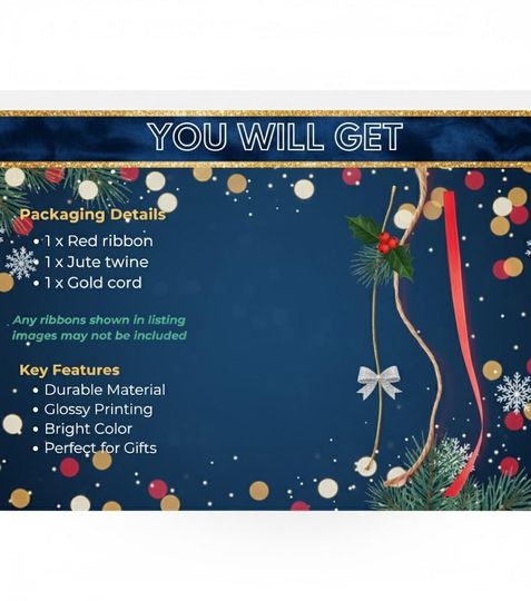 Santa's Tech Support Christmas Ornament, Funny Holiday Decor, Rebooting Christmas Gift, Elf Computer Humor, 2 Sides