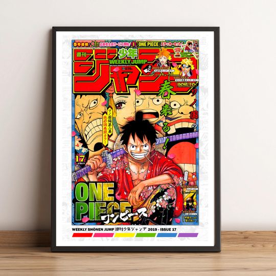 One Piece Shonen Jump Cover Poster