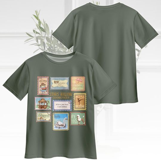 Stars Hollow Connecticut T-Shirt and Pajama Pants Set
