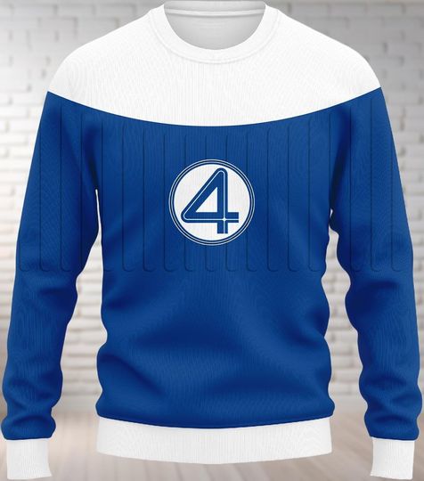 Fantastic Four First Steps Hoodie and Joggers Set, Marvel Superhero Outfit