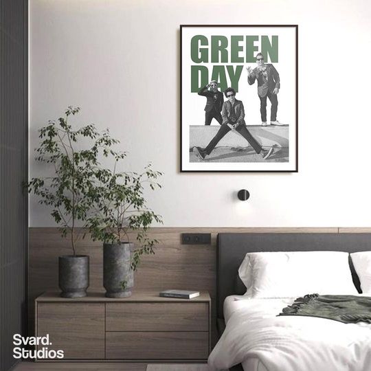Poster Green Day - Music Poster Gift