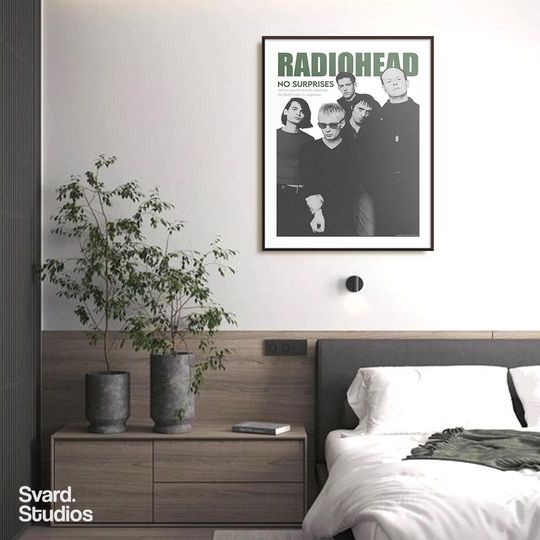 Poster Cover Radiohead - No Surprises
