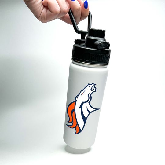 Personalized Name Custom American Pro Football Name Stainless Steel Water Bottles Sports Lid
