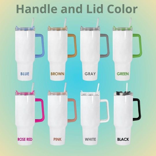 Pedro Pascal Tumblers 40 oz With Handle