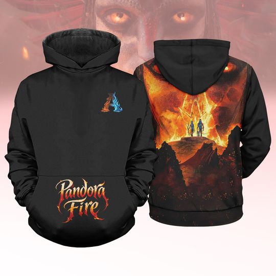 Disney Avatar Fire and Ash Hoodie, Pandora Fire Sweatshirt, Avatar 3 Hoodie, Avatar Hoodie, Movie Lovers, For Avatar Fan