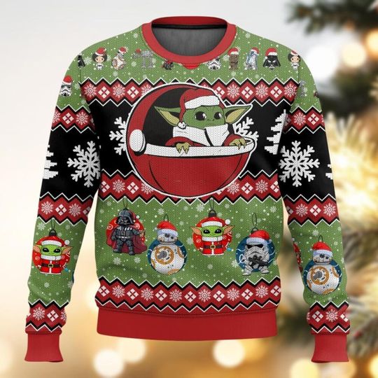 Star Wars Empire Strikes Back Galaxy's Edge Christmas Sweater