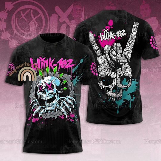 B182 Shirt, B182 Rock Band Hoodie, Retro B182 Unisex Shirt, B182 Tour 2024 Shirt, Rock And Roll Gift, Gift For Fan