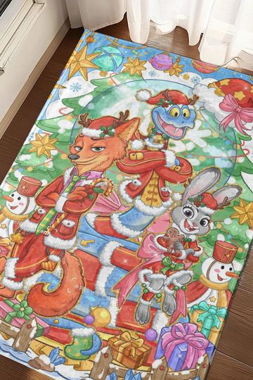 Zootopia 2 Judy & Nick Blanket, Cozy Movie Bedding for Fans