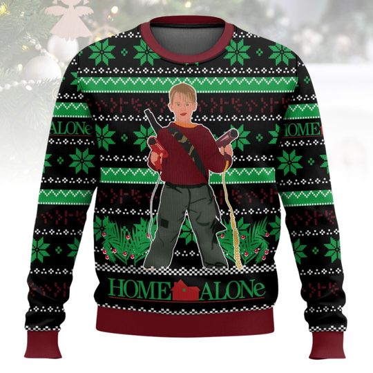 Alone Ugly Christmas Sweater, Alone Sweater