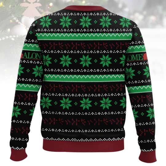 Alone Ugly Christmas Sweater, Alone Sweater