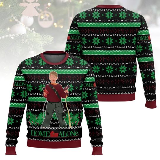 Alone Ugly Christmas Sweater, Alone Sweater