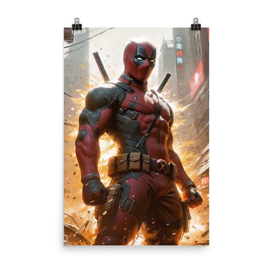 Deadpool Poster / Deadpool / Ryan Reynolds