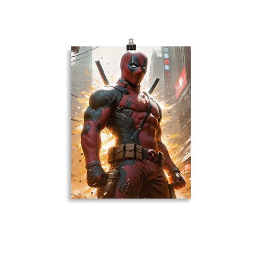 Deadpool Poster / Deadpool / Ryan Reynolds