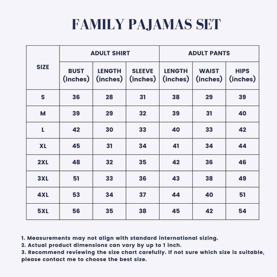Stay Golden Christmas Family Pajama Set