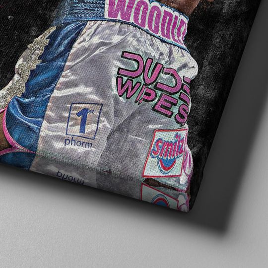 Jake Paul vs. Tyron Woodley Poster | Boxing Poster