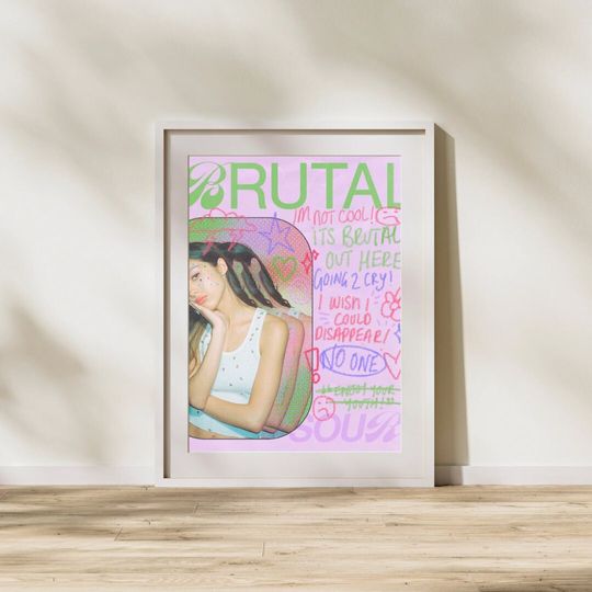 Olivia Rodrigo Poster Print