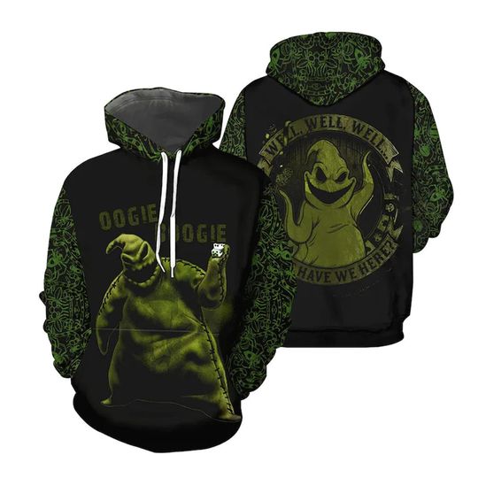 Oogie Boogie Well Well Well What Have We Here 3d Hoodie