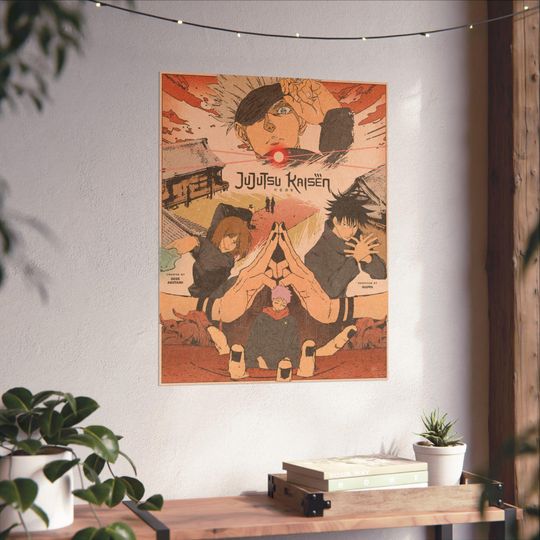 Jujutsu Satoru Vertical Poster