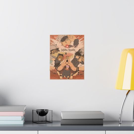 Jujutsu Satoru Vertical Poster