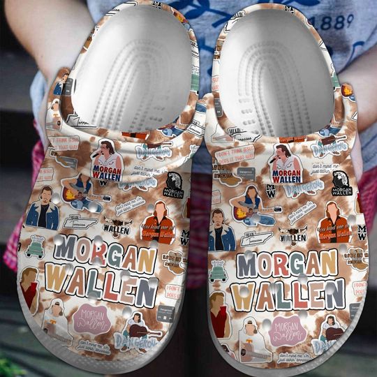 Wallen Western Concert Clogs, Wallen Western Gift, Wallen Western Merch