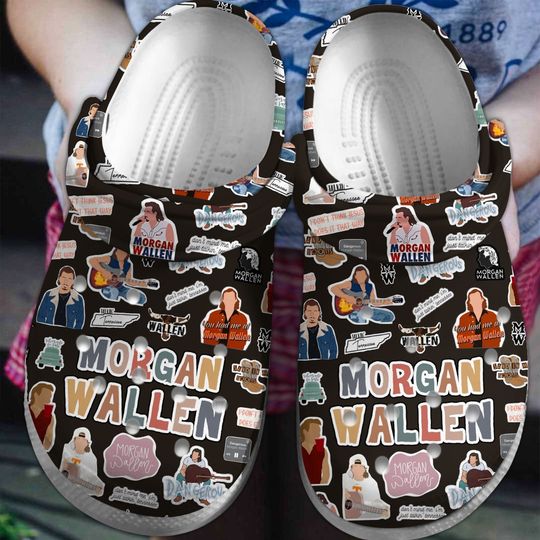 Wallen Western Concert Clogs, Wallen Western Gift, Wallen Western Merch