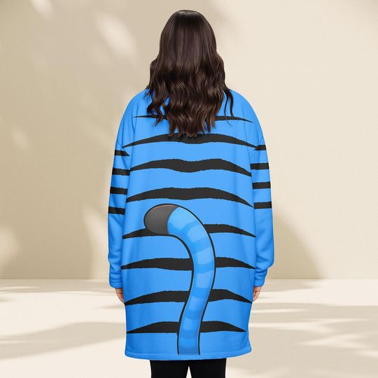Kpop Tiger Cosplay Blanket Hoodie