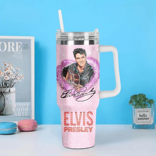 Elvis Presley 40oz Tumbler