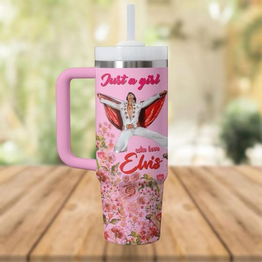 Elvis Presley 40oz Tumbler