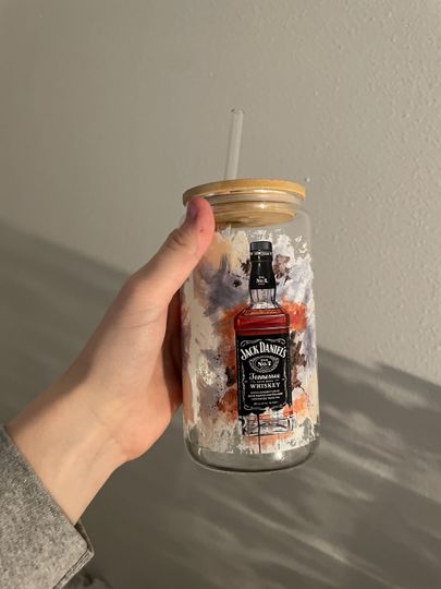 J Daniel Frosted Tumblers