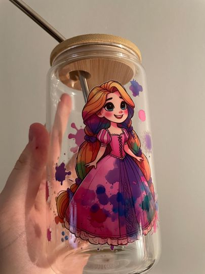 Rapunzel Frosted Tumblers