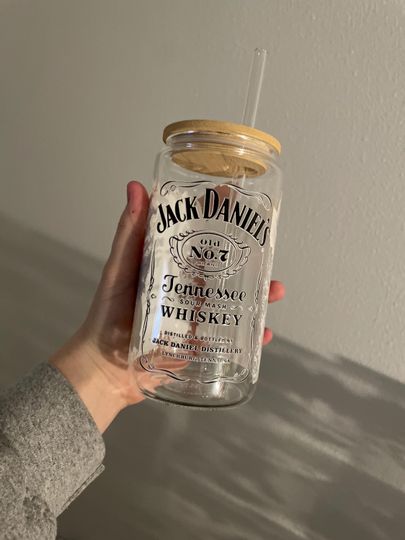 J Daniel Frosted Tumblers