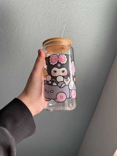 Kuromi Car Frosted Tumblers