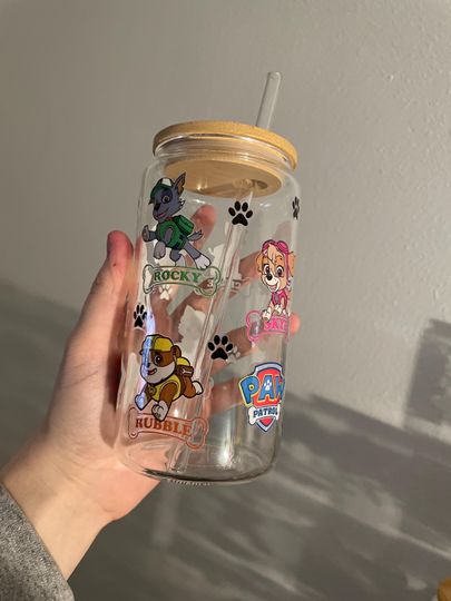 Paw Patrol Frosted Tumblers