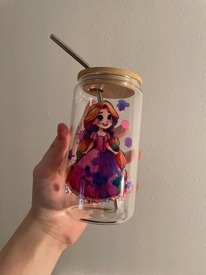Rapunzel Frosted Tumblers
