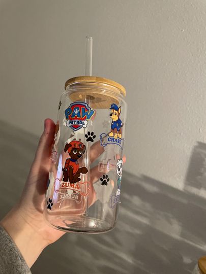 Paw Patrol Frosted Tumblers