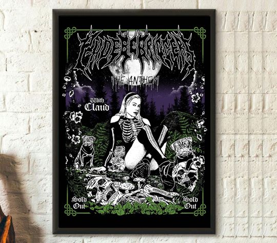 Phoebe Bridgers On Tour 2022 Poster, Phoebe Bridgers Reunion Tour 2022 Poster