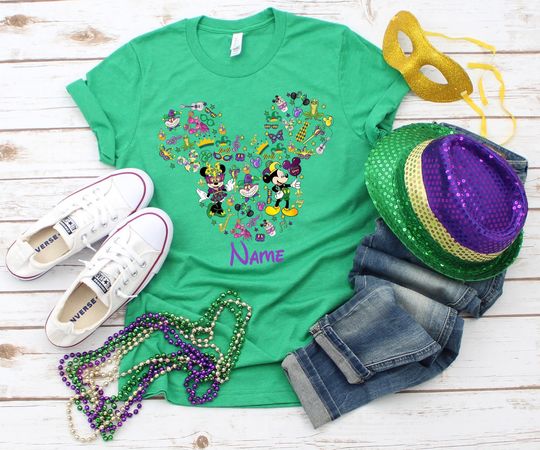 Disney Mardi Gras shirt, Mickey Mardi Gras shirt