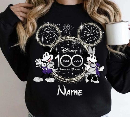 100th Disney Anniversary Shirt, Disney 100 Years of Wonder Sweatshirt
