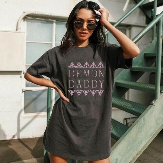 2022 Florence And The Machine Tour Merch, Demon Daddy Black Tee