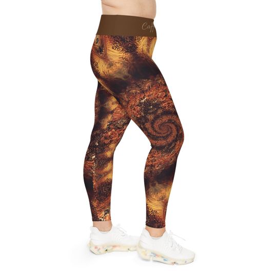 Retro Style Autumn Leggings Casual Yoga Pants
